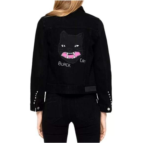 Zadig & Voltaire Kioko Cat Jacket - Picture 2 of 12